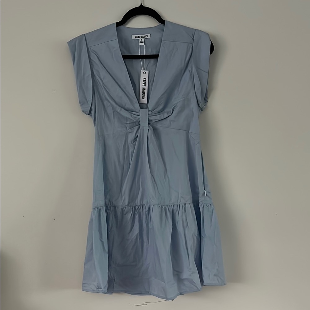 Steve Madden Sky Blue Mini Dress